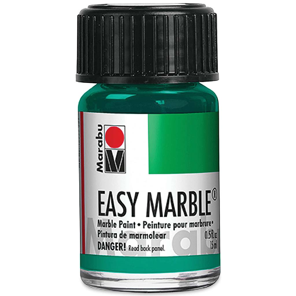 Marabu Easy Marble Paint 15ml 760 Metallic Teal