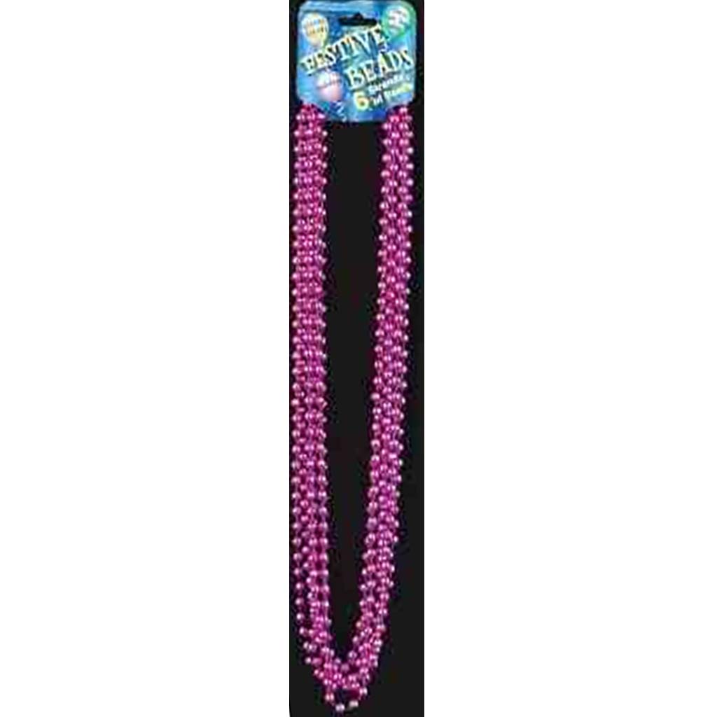 Beads Festive Metallic Magenta-6Hc