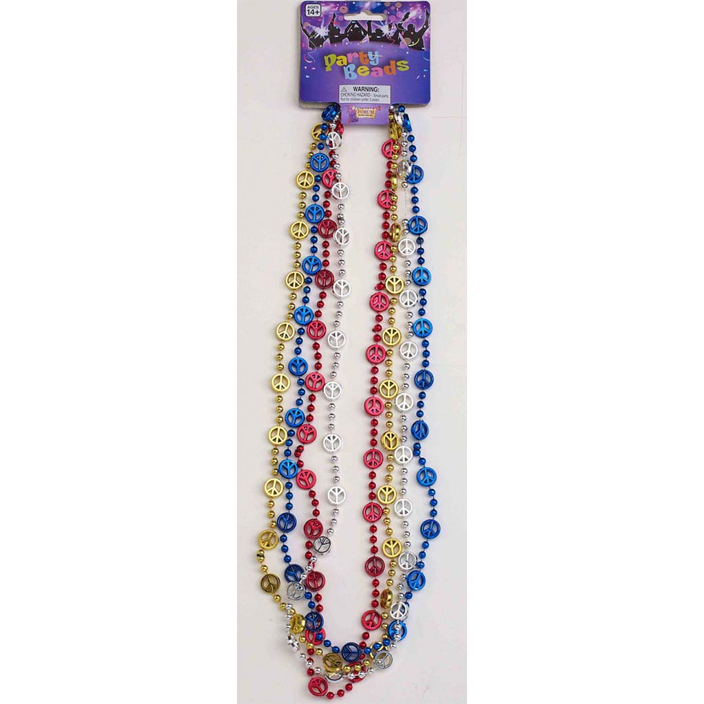 Bead Peace Red/Blue/Silver/Gold