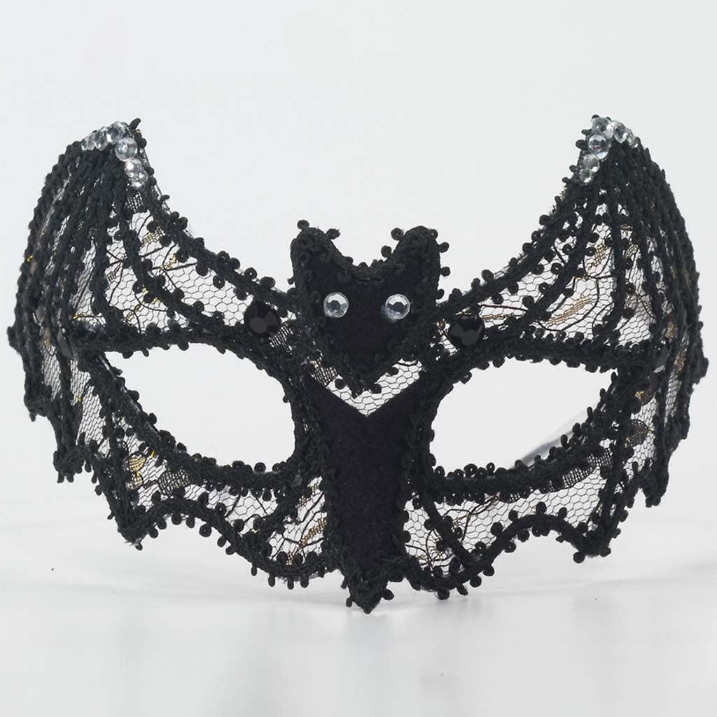 Bat Half Mask On Glasses