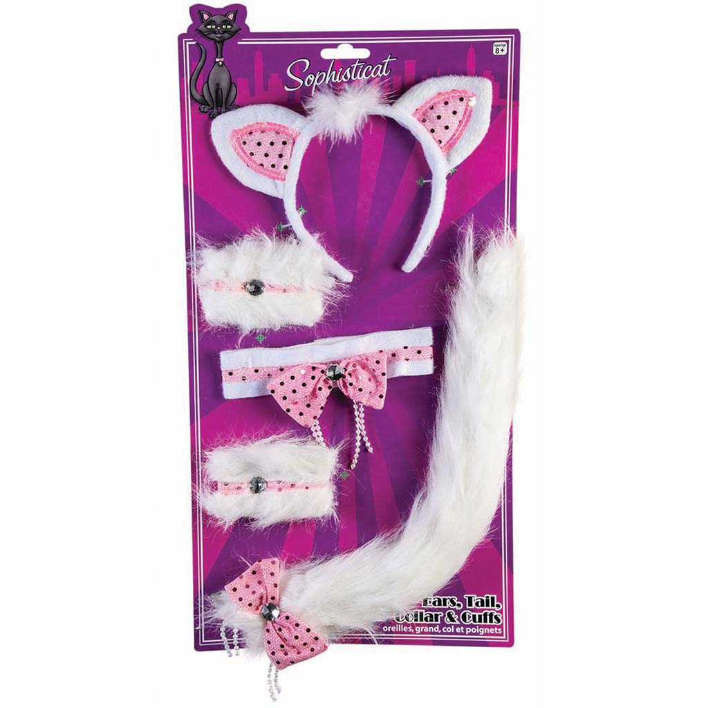 Dlx White Cat Kit White/Pink