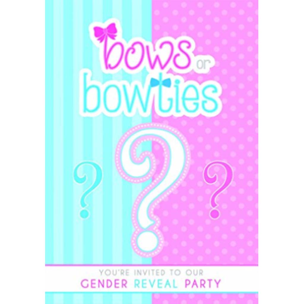 Gender Reveal Invitations