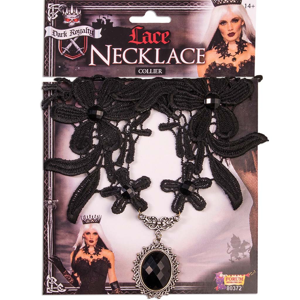 Dark Royalty Lace Necklace