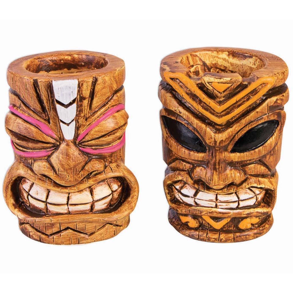 Tiki Candle Holder Assorted