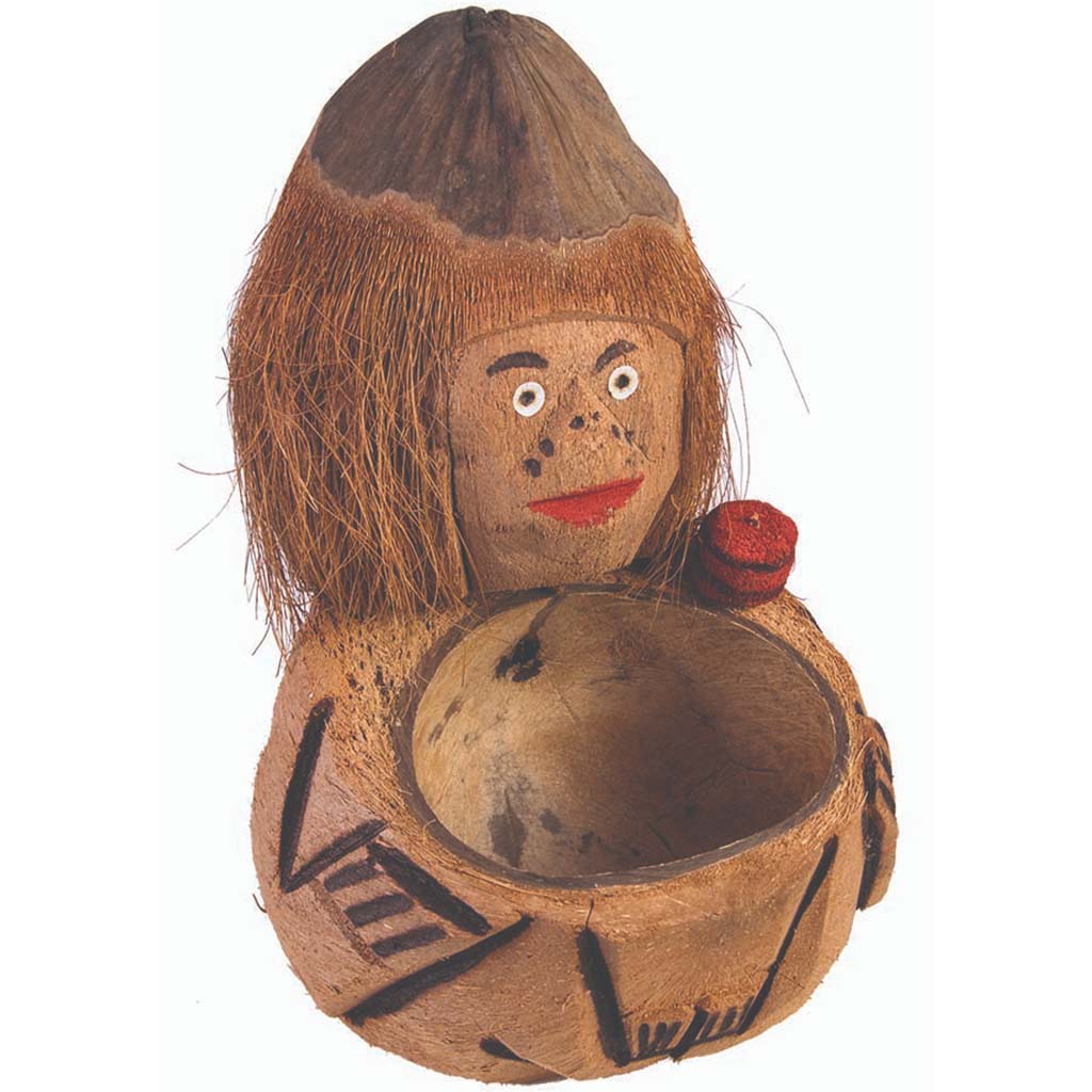 Coconut Monkey Man Bowl