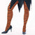 Black/Orange Tights, Medium