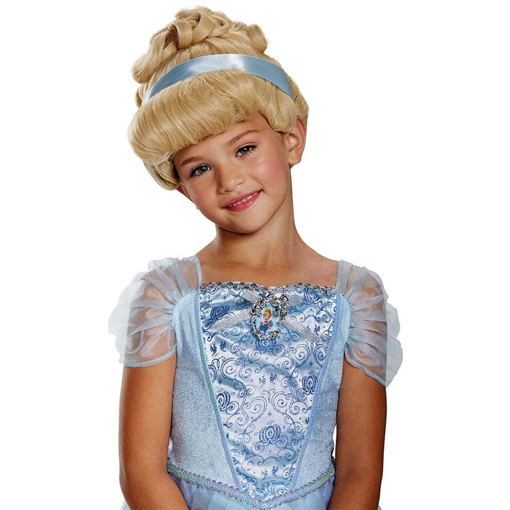 Cinderella Deluxe Child Wig One Size Child