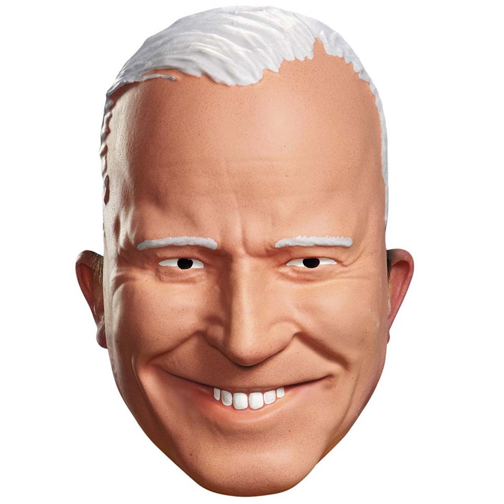 Joe Biden Vacuform Half Mask One Size Adult