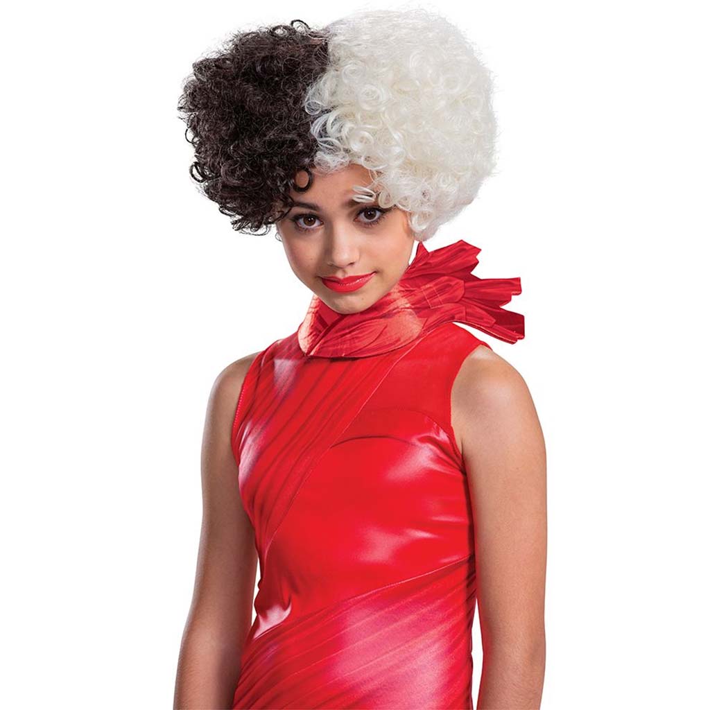 Cruella Live Action Tween Wig One Size Child