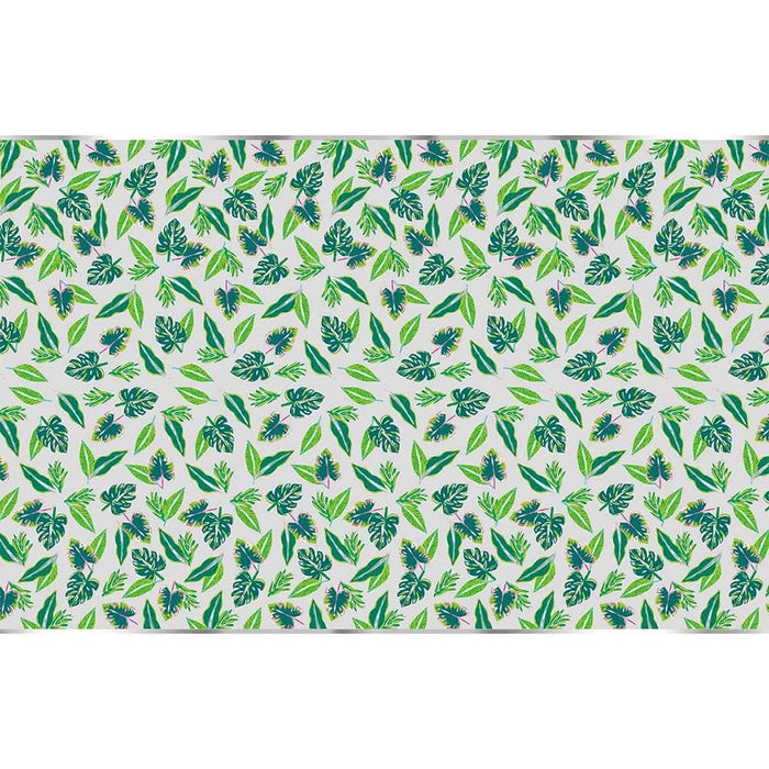 Tropical Leaves Tablecover, 54in x 84in