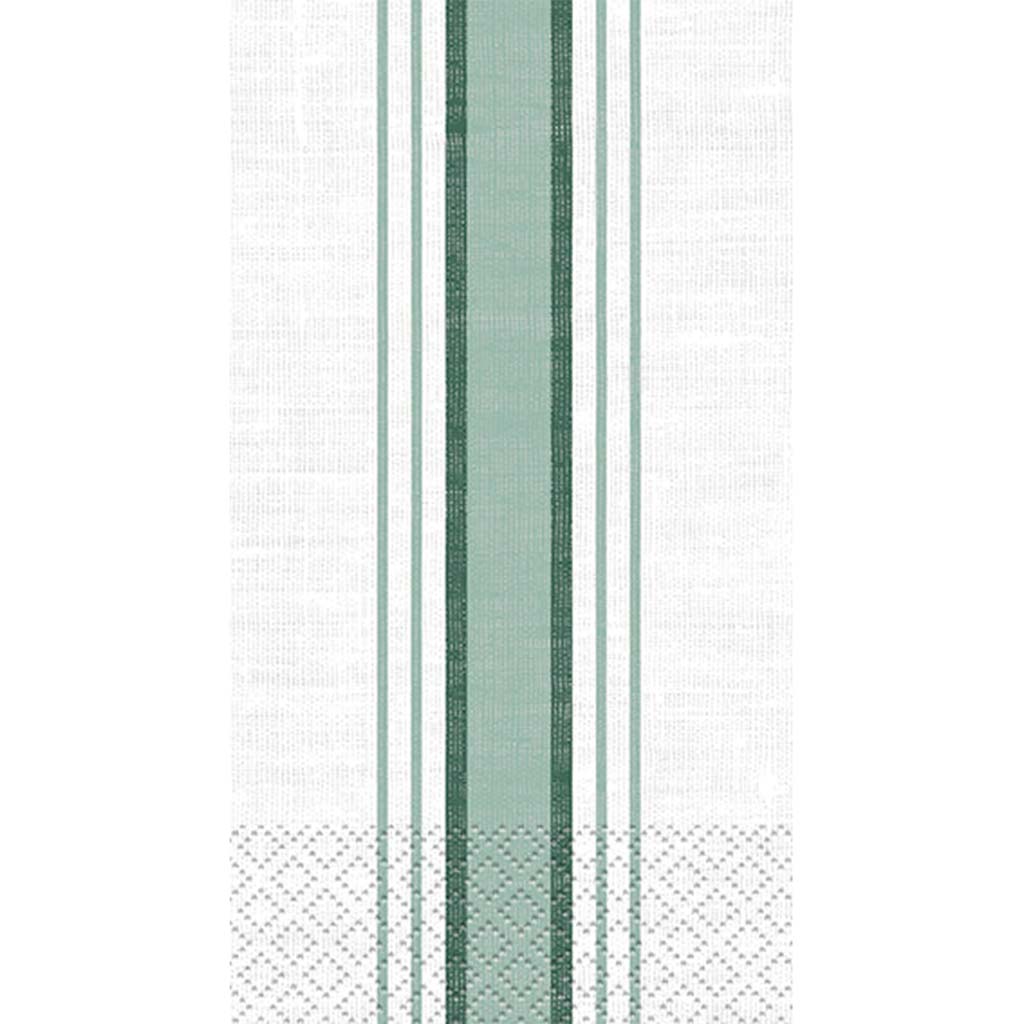 Botanical Stripe Guest Napkins, 16ct