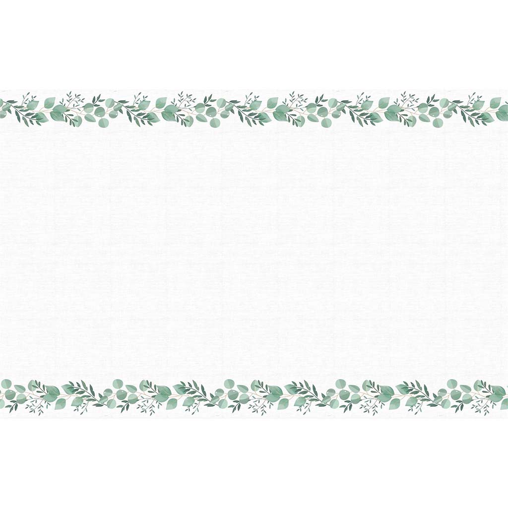 Botanical Paper Tablecover, 54in x 84in