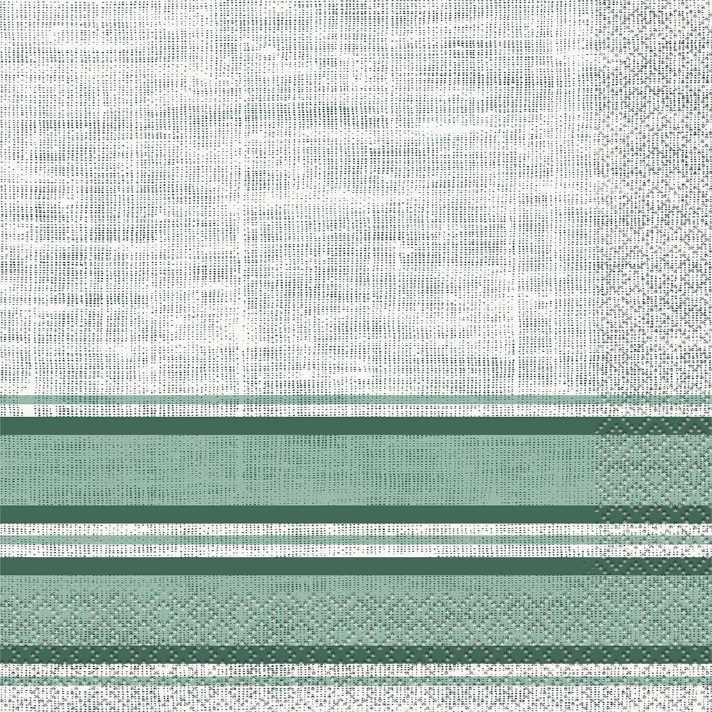 Botanical Stripe Lunch Napkins, 16ct