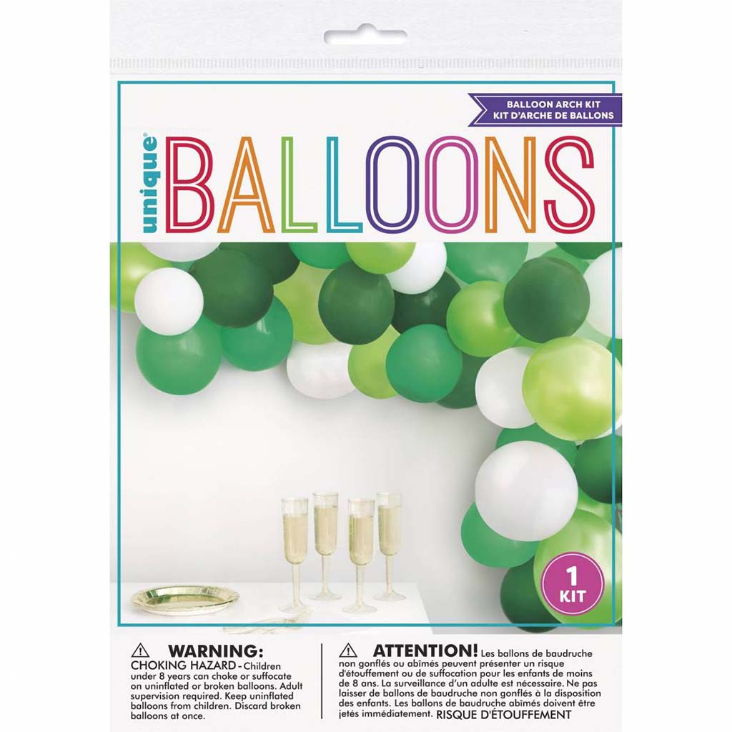 Green Balloon Arch Kit, 40pc