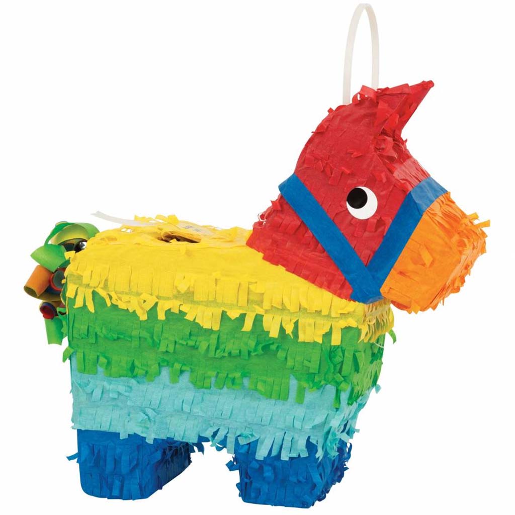 Donkey Shaped Mini Pinata