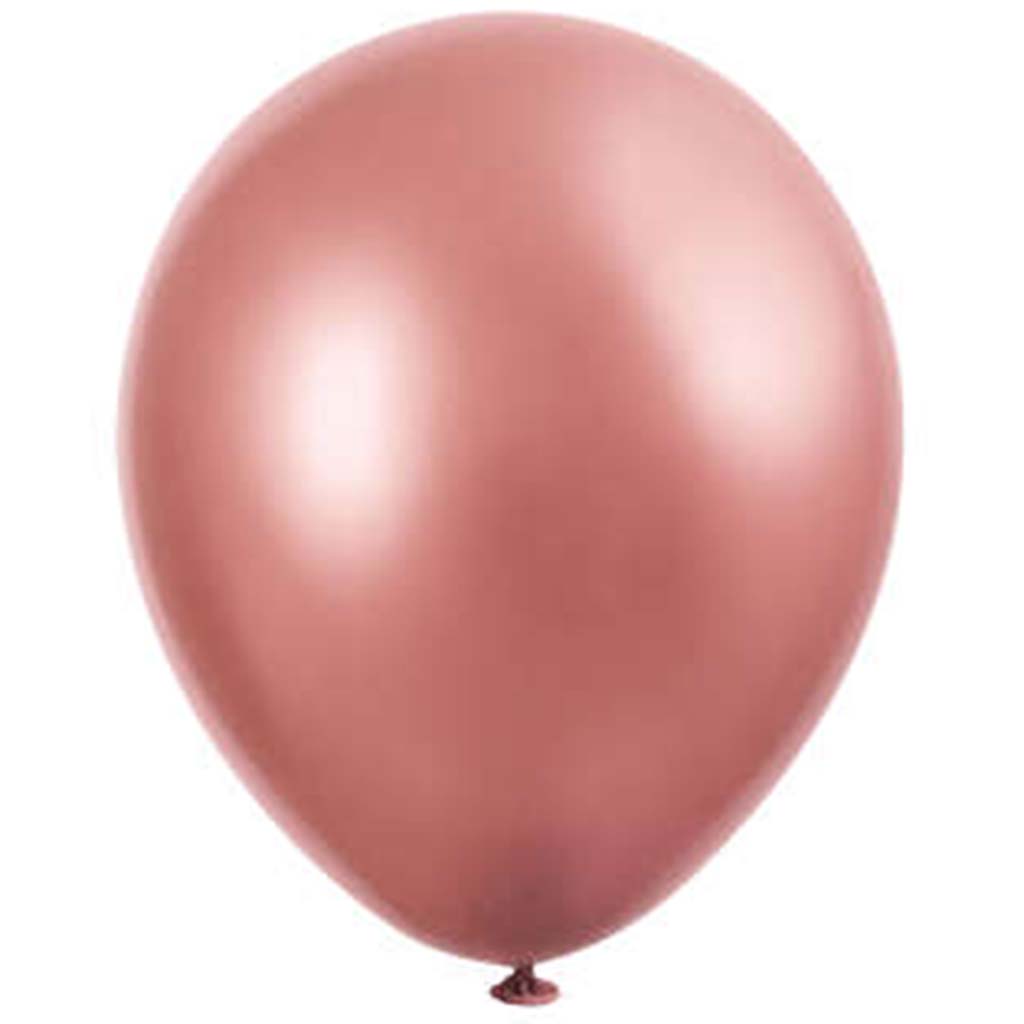 Platinum Latex Balloon Rose Gold, 12in