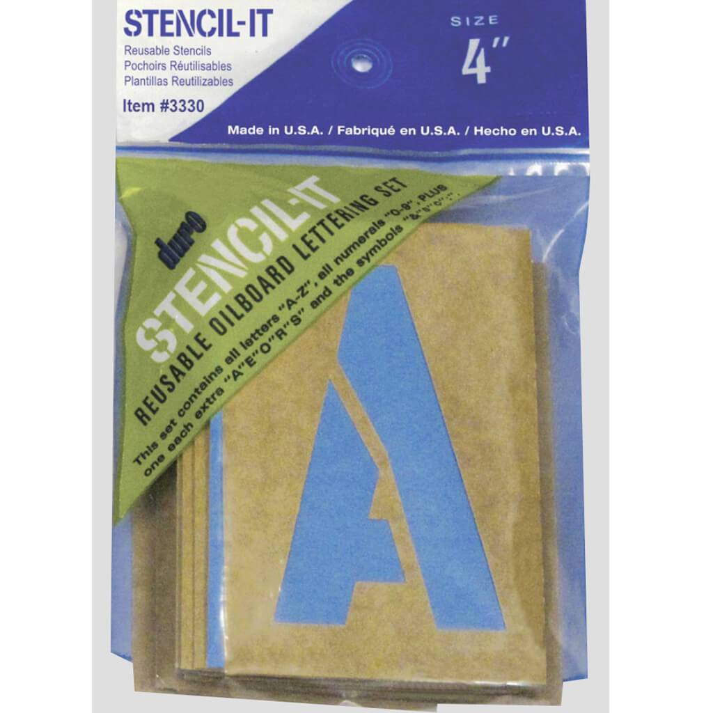 Stencil-It Reusable 4in