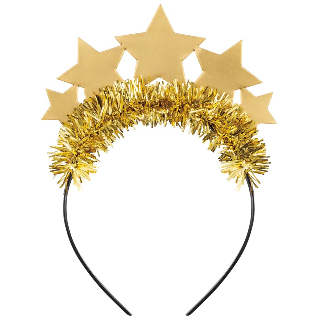 Gold Foil Star Headbands