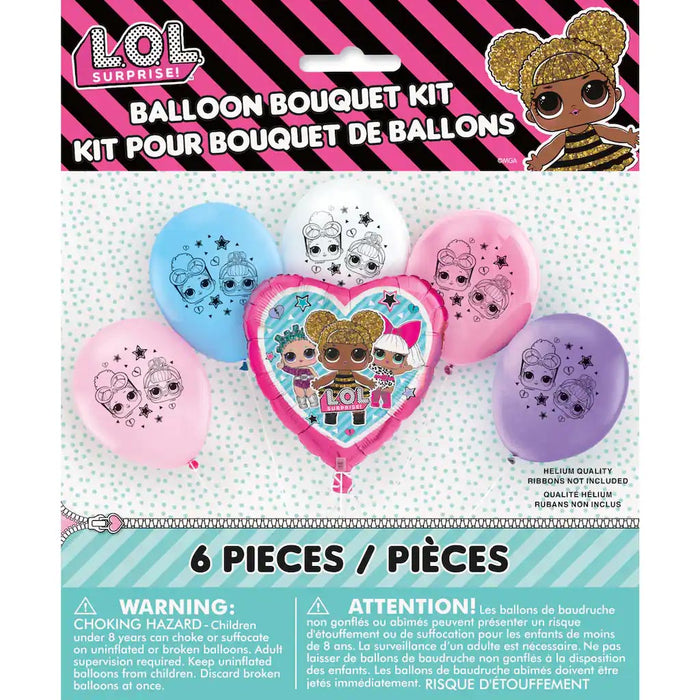 Lol Surprise Balloon Bouquet, 6pc