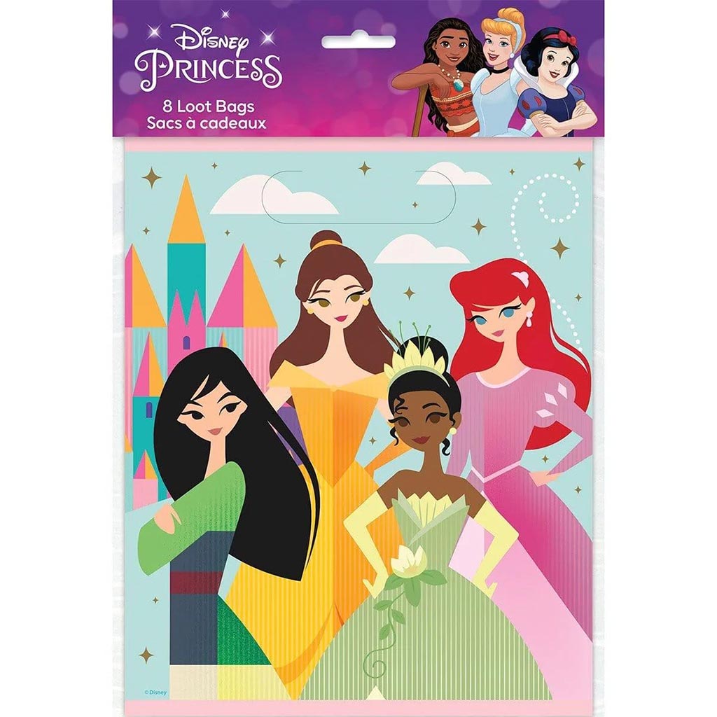 Disney Princess Loot Bag, 8ct