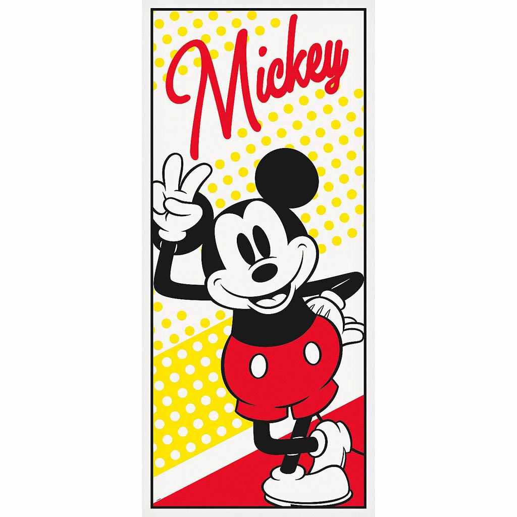 Mickey Mouse Door Poster 27in x 60in