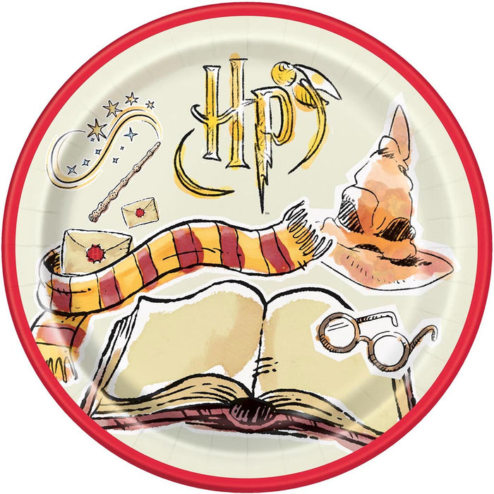 Harry Potter Dinner Plates 9in, 8ct