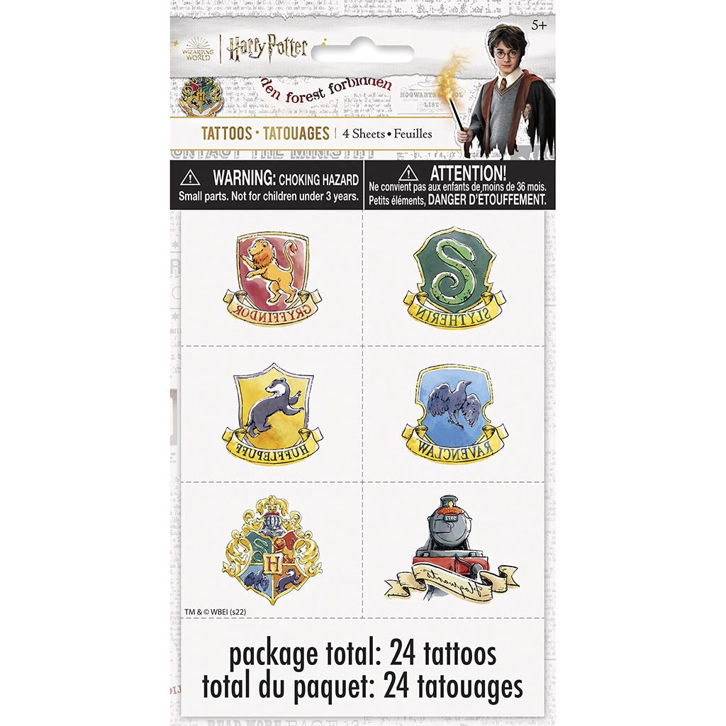 Harry Potter Tattoo, 24ct