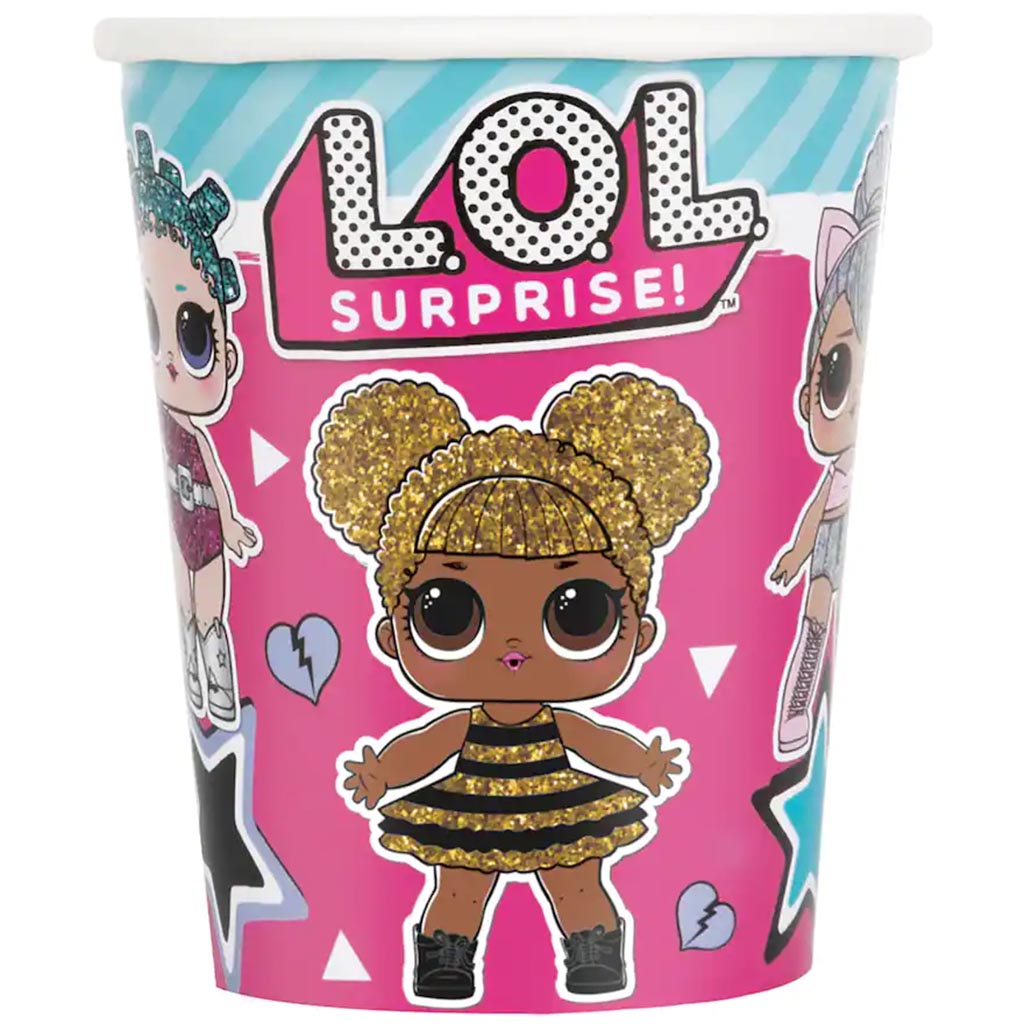 Lol Surprise Cup 9oz, 8ct