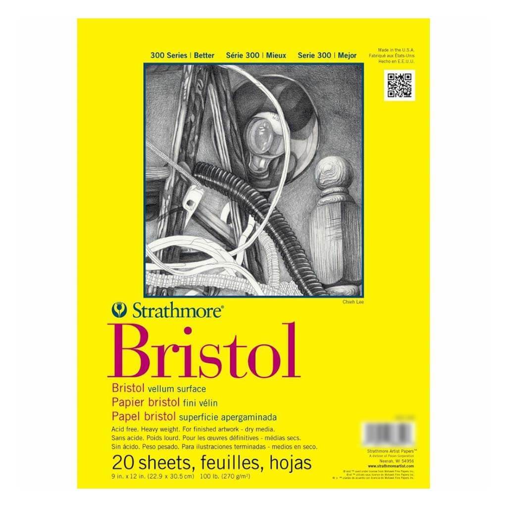 Strathmore Bristol Vellum Pad 9in X 12in