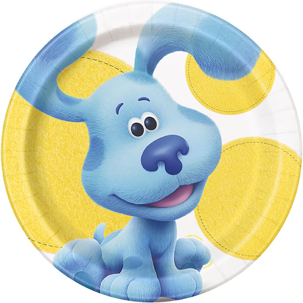 Blues Clues Dinner Plates 9in, 8ct