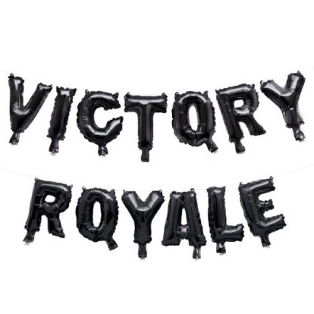 Fortnite Victory Royale Balloon Banner Kit