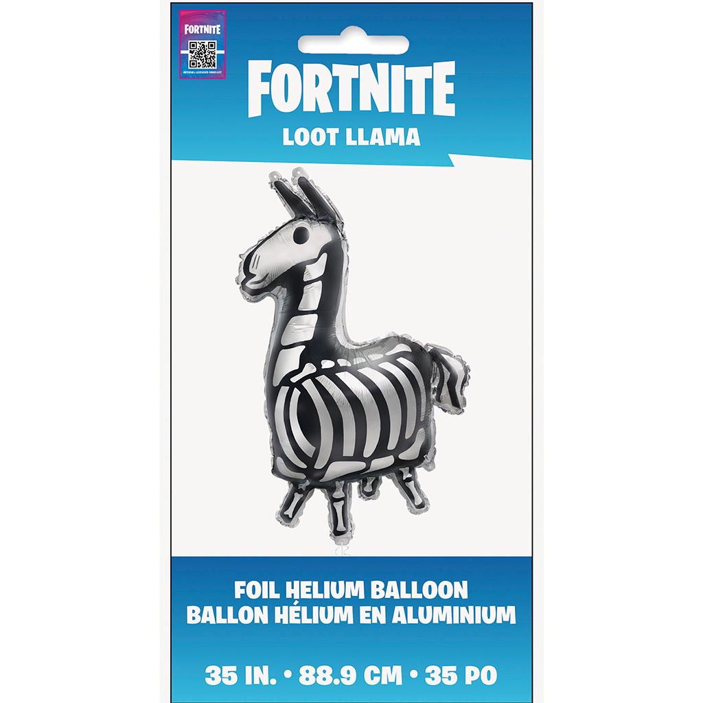 Fortnite Llama Shape Foil Balloon, 35in