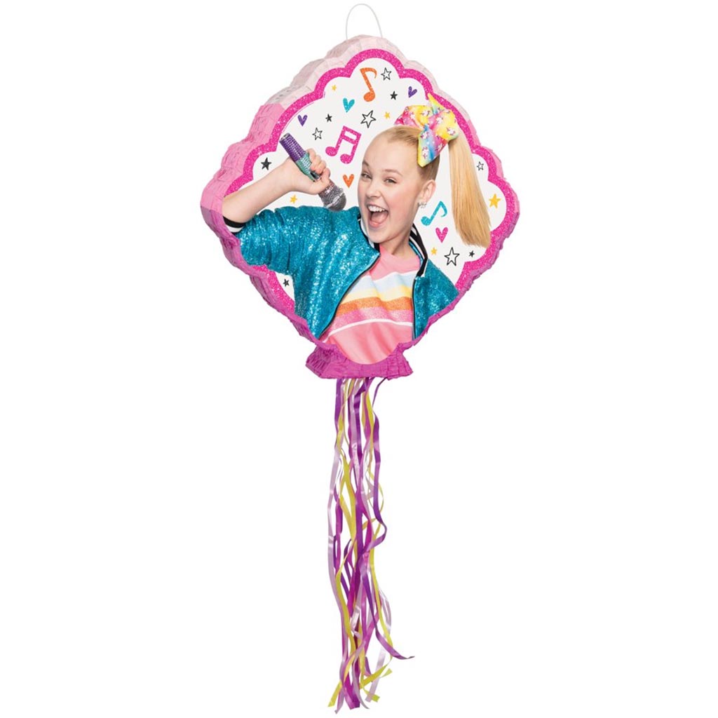 Jojo Siwa Shaped Drum Pull Pinata