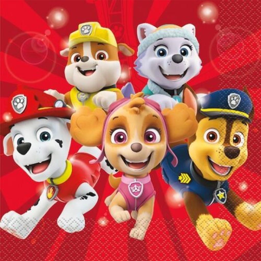 Paw Patrol Lunch Napkins, 16ct