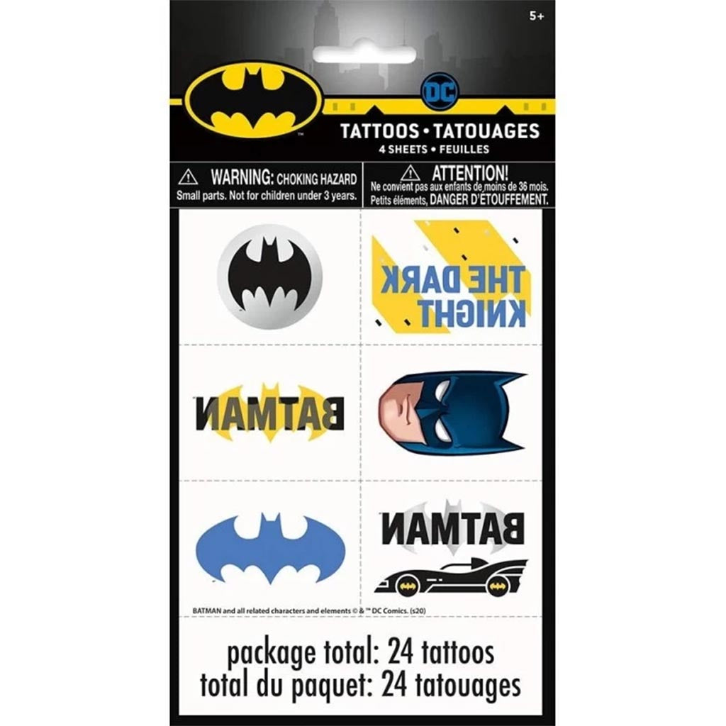 Batman Tattoos, 24ct