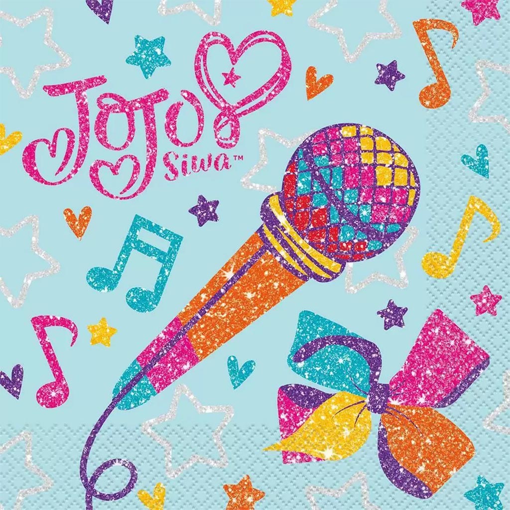 Jojo Siwa Lunch Napkins, 16ct