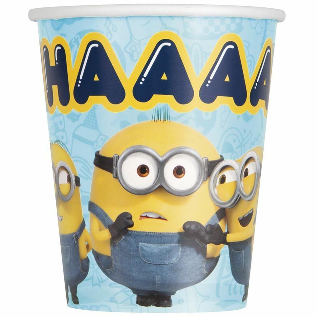 Minions 2 Cups 9oz, 8ct