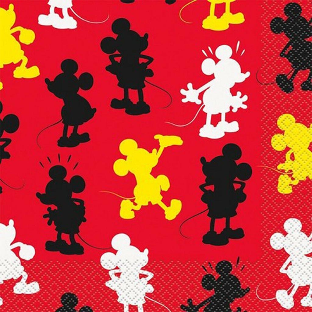 Mickey Mouse Lunch Napkins, 16ct