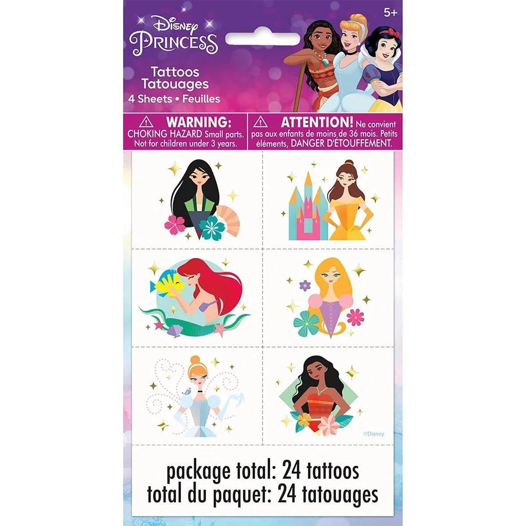 Disney Princess Tattoo, 24ct