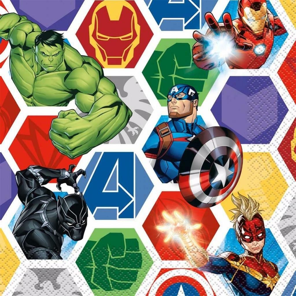 Avengers Lunch Napkins, 16ct