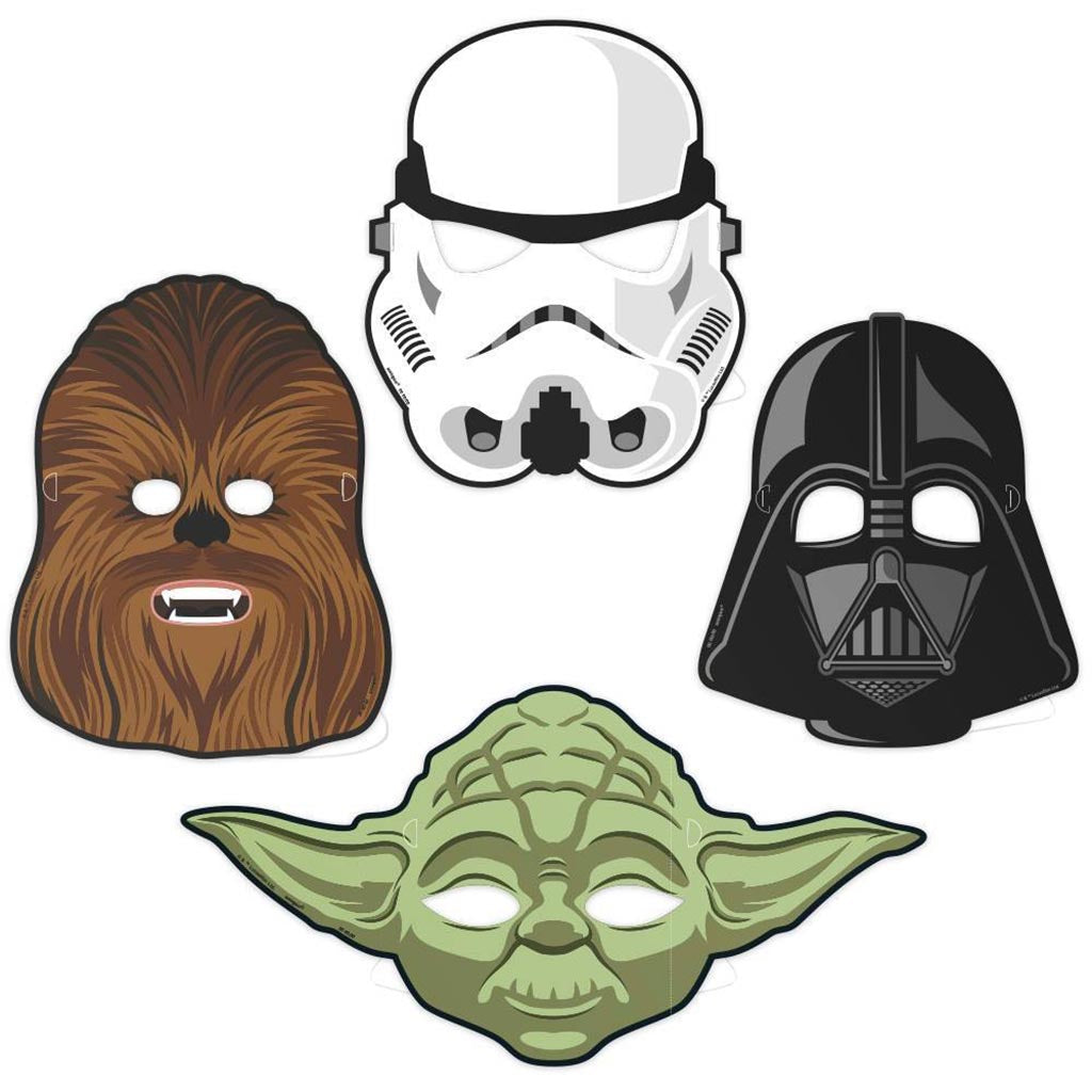 Star Wars Classic Party Mask, 8ct