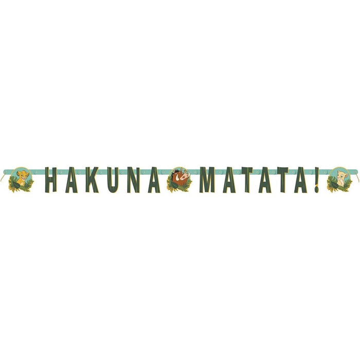 Lion King Large Jointed Banner