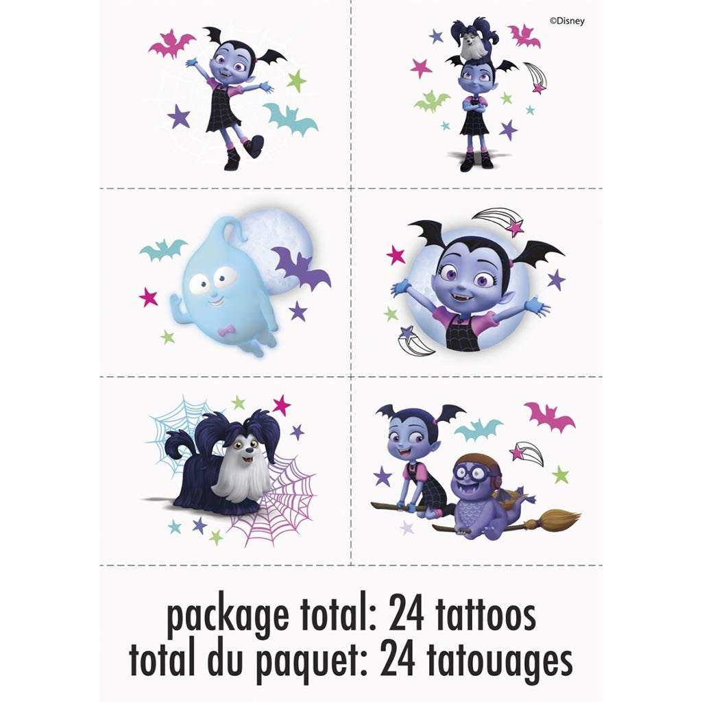 Vampirina Tattoos, 24ct