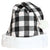 Plaid Santa Hat Red