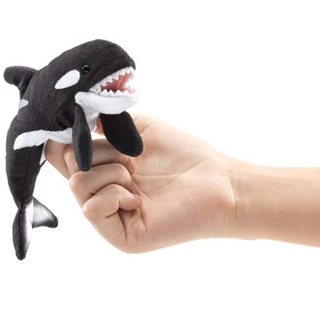 Finger Puppet- Mini Orca