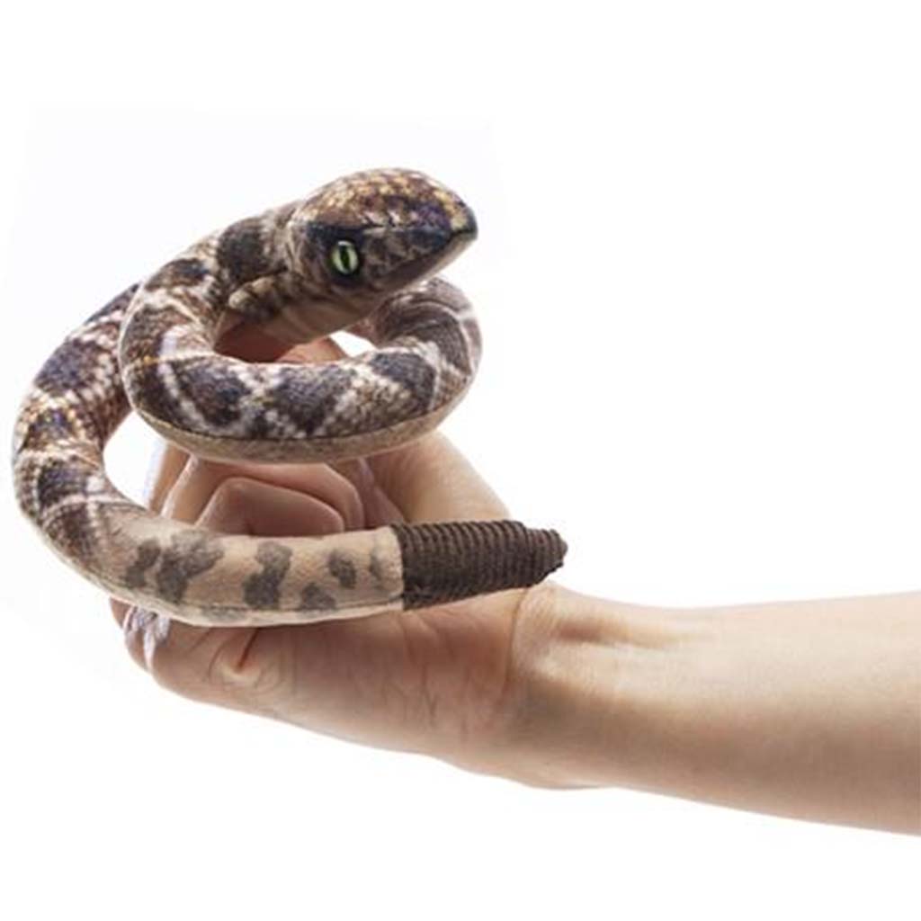 Finger Puppet- Mini Rattlesnake