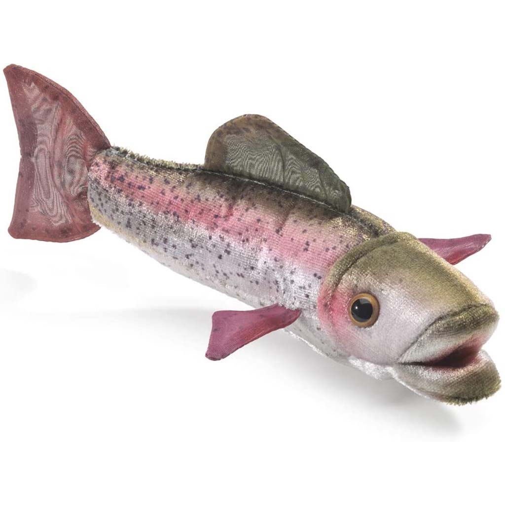 Finger Puppet- Mini Rainbow Trout