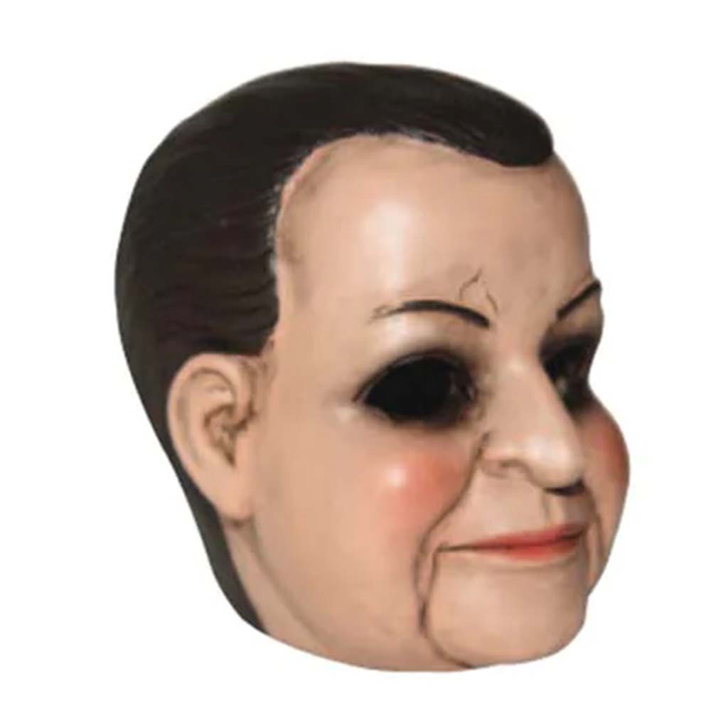 Resin Creepy Doll Head Man, 3in