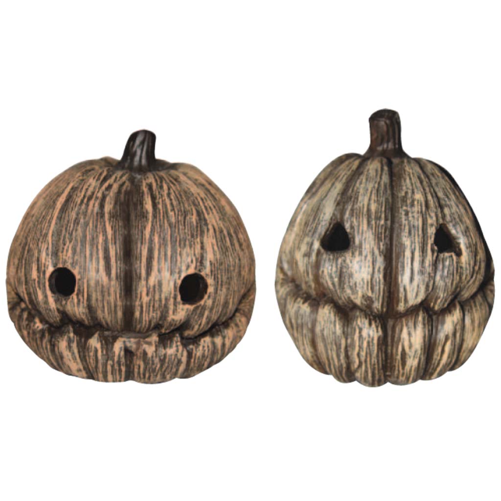 Resin Aged Jack o Lantern Assortment