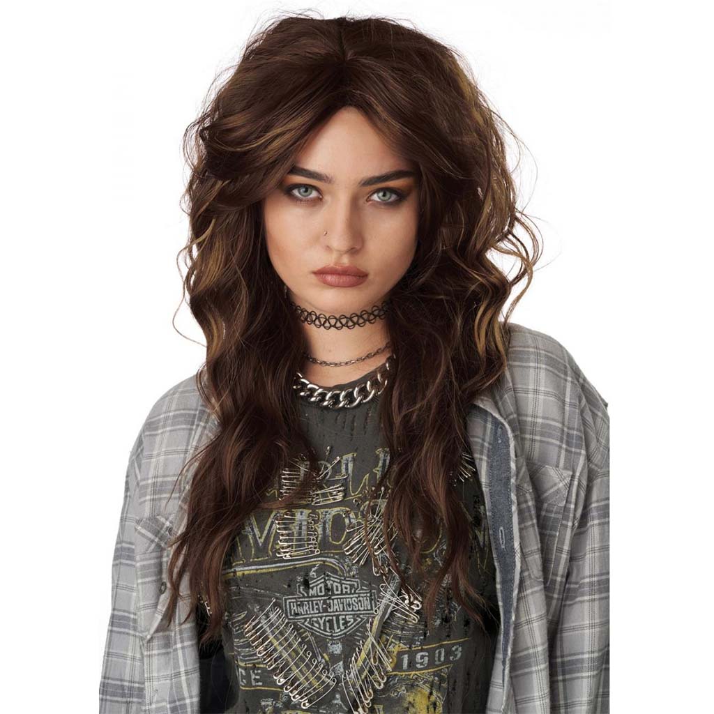 90&#39;S Grunge Rocker Wig